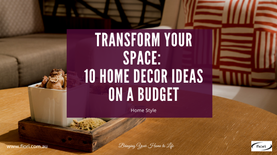 Transform Your Space: 10 Home Decor Ideas on a Budget - Designed for ...