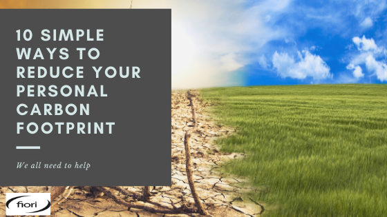 10 Simple Ways To Reduce Your Personal Carbon Footprint