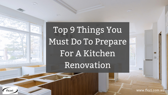 Top 9 Things You Must Do To Prepare for a Kitchen Renovation - Designed ...
