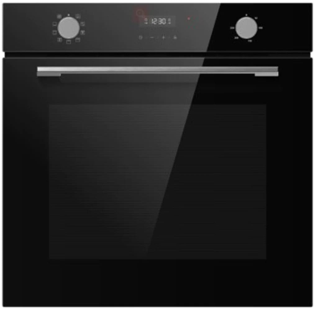 60cm Black Oven - 9 Functions