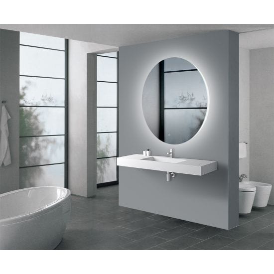 Round Bathroom Mirror - LED LIghting
