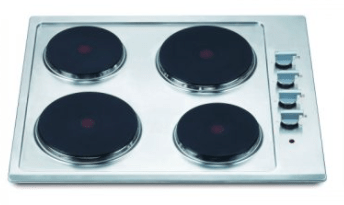 Midea 60cm Electric Cooktop - Stainless Steel- EH614-1