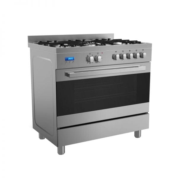 Midea 90cm Upright Cooker with Gas Cooktop -  36SME5GFR00P