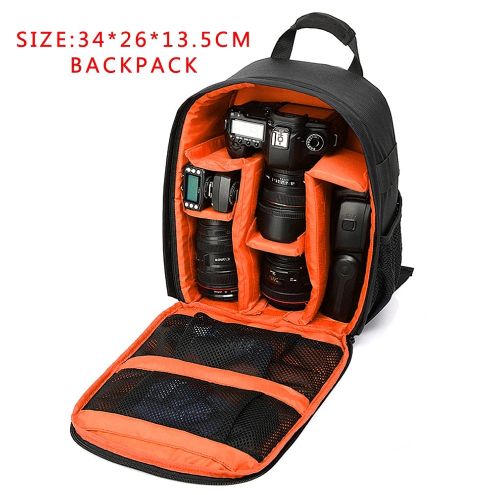 Multi-Functional Camera Bag Photo Backpack Waterproof Large Capacity Portable Travel DSLR Camera Bag Digital Cameras Bag