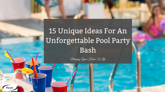 15 Unique Ideas for an Unforgettable Pool Party Bash