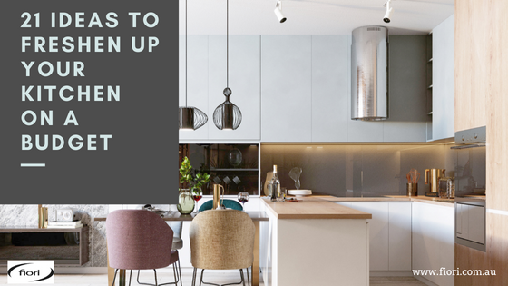 21 Ideas To Freshen Up Your Kitchen on a Budget - Designed for Everyday ...