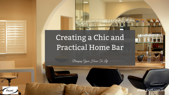Creating a Chic and Practical Home Bar