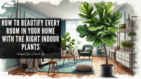 How to Beautify Every Room in Your Home with the Right Indoor Plants