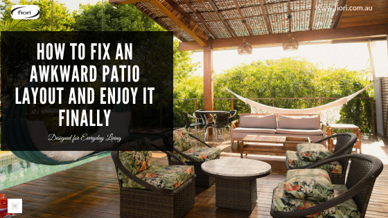 How to Fix an Awkward Patio Layout and Enjoy It Finally