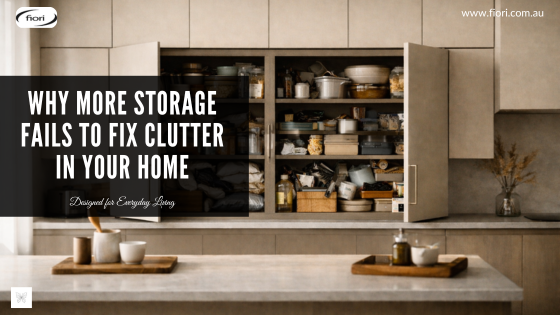 Why More Storage Fails to Fix Clutter in Your Home