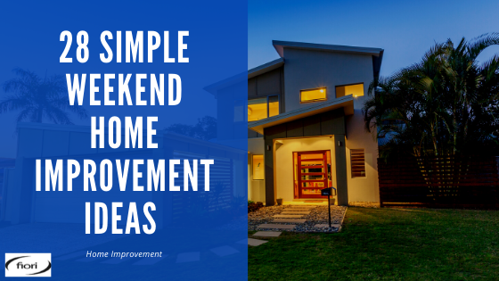28 Simple Weekend Home Improvement Projects