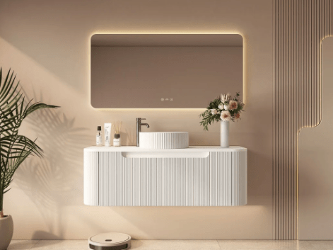 1200mm Wall-Hung Cabinet - Matt White