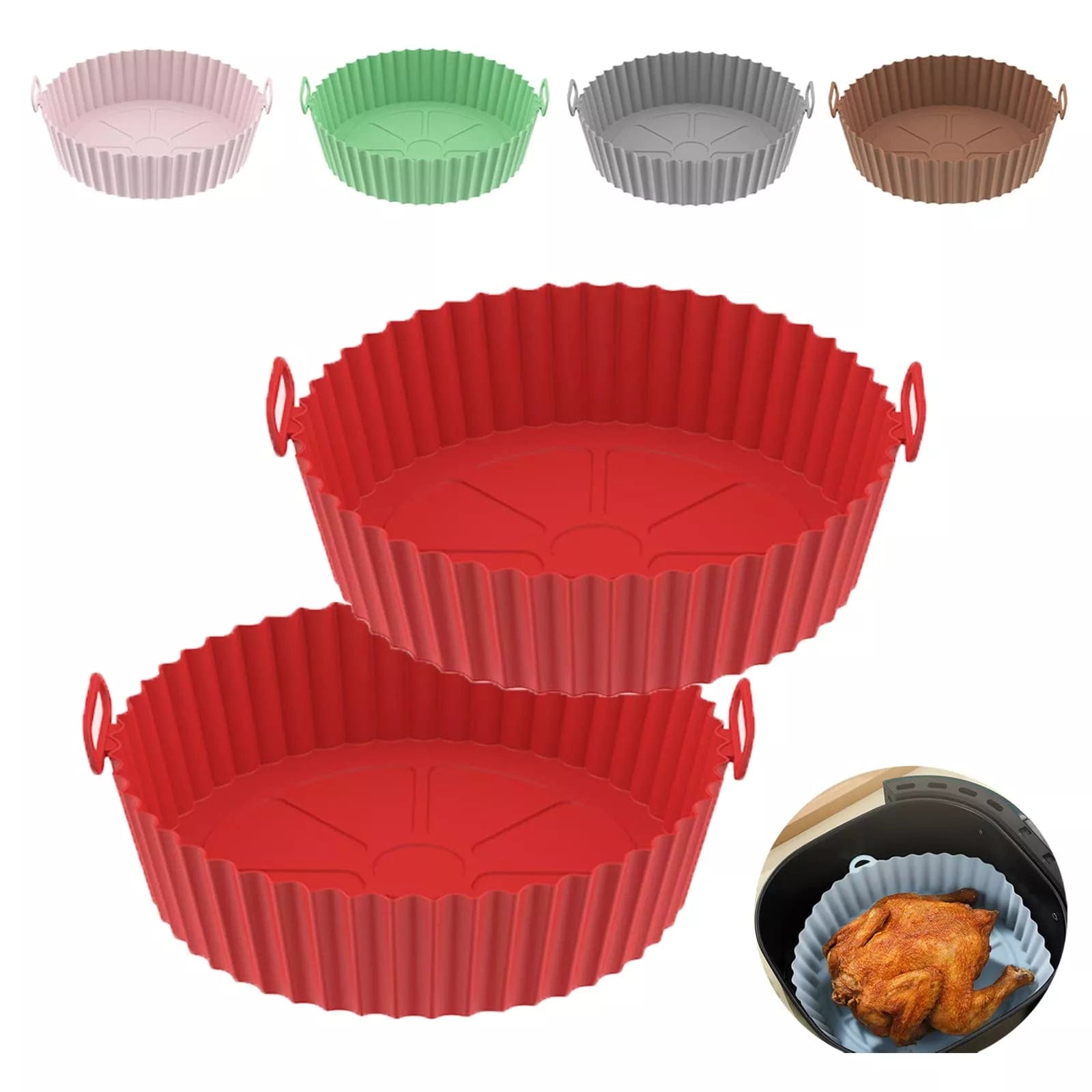 17.5cm Silicone Baking Tray