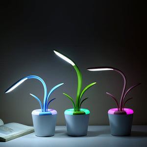 3 Color Mode Eye-Caring Kids Night Reading Desk Lamps