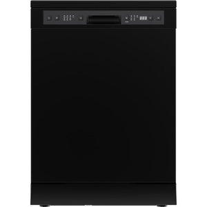 60cm Black Freestanding Dishwasher with Extra Dry & LED Interior
