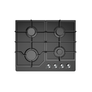 60cm Midea Kitchen Appliance Package with Black Glass Gas Cooktop, Premium Oven & Inbuilt Hood