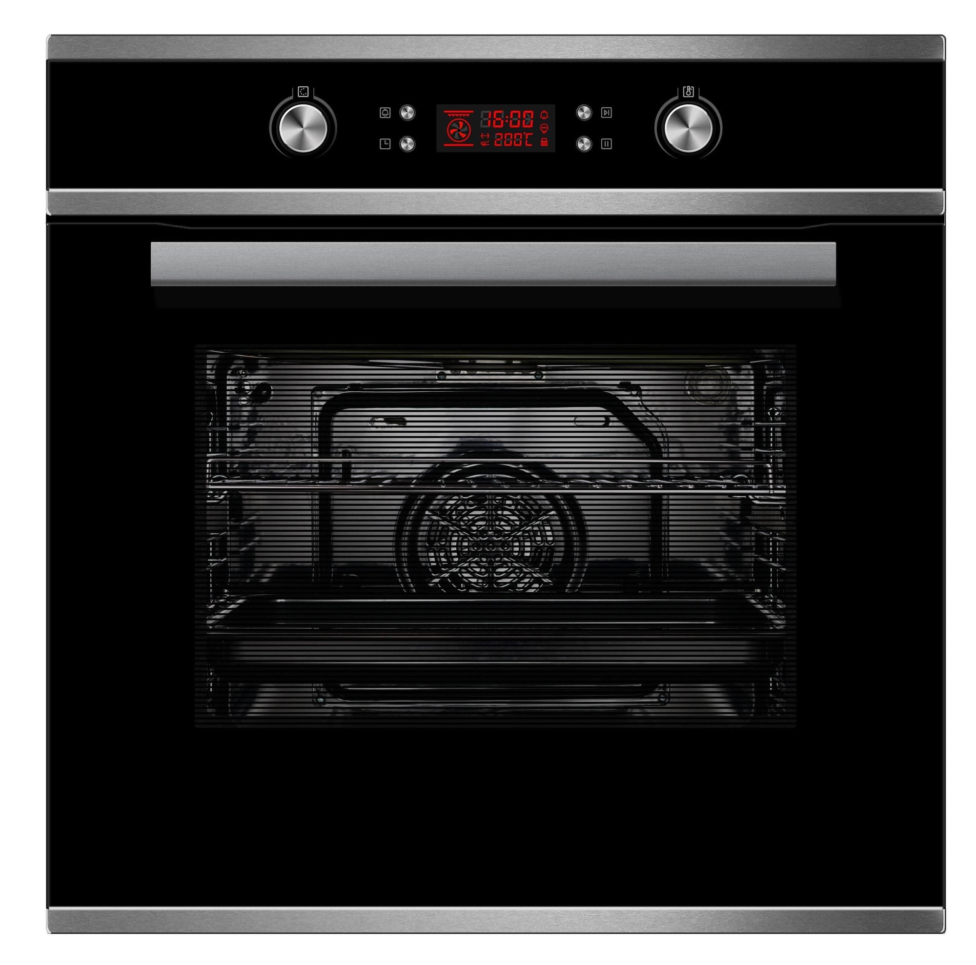 60cm Midea Kitchen Appliance Package with Digital Oven & Ceramic Cooktop