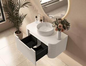 750mm Wall-Hung Cabinet - Matt White