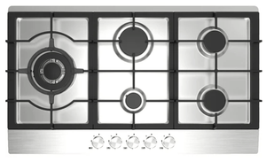 90cm Cooking Appliance Package with Gas Cooktop, Fan-Forced Oven & Inbuilt Rangehood