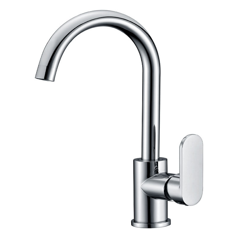 Chrome Gooseneck Kitchen Tap