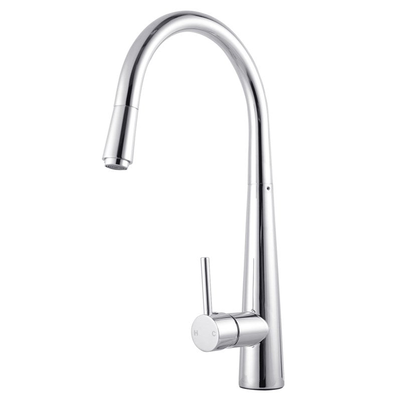 Chrome Pull Out Kitchen Mixer Tap