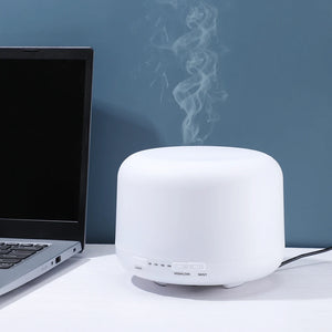 Ultrasonic Cool Mist Humidifier & Aroma Diffuser with LED Night Light