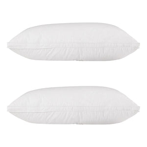 Giselle Bedding Duck Feather Down Pillow Luxury Twin Pack