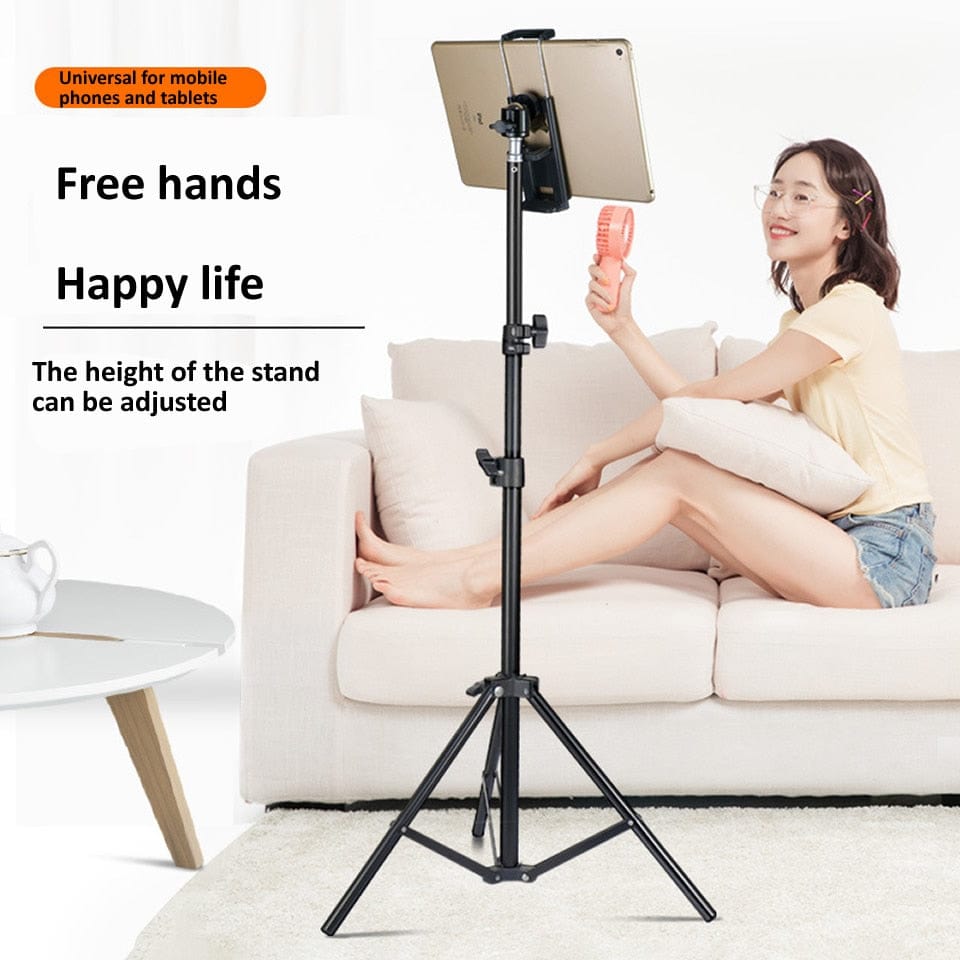 Adjustable Ipad Tripod Floor Stand