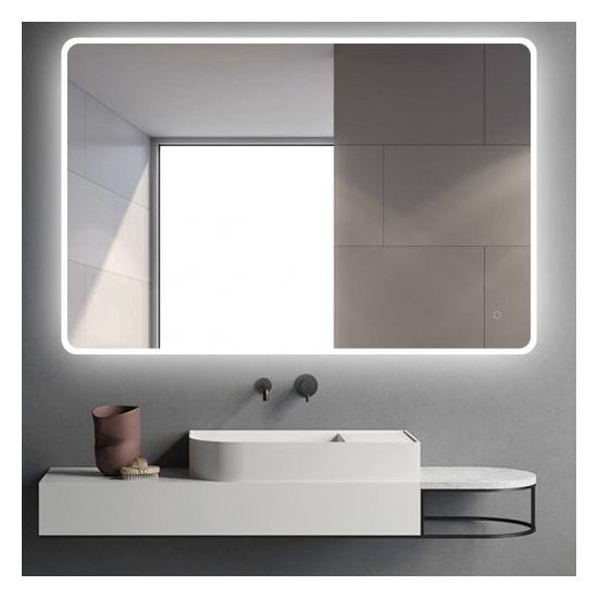 Bathroom Mirror Rectangle with LED Lighting Fiori Fiori