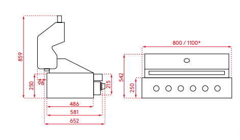 Built-In Barbecue - 6 Burner