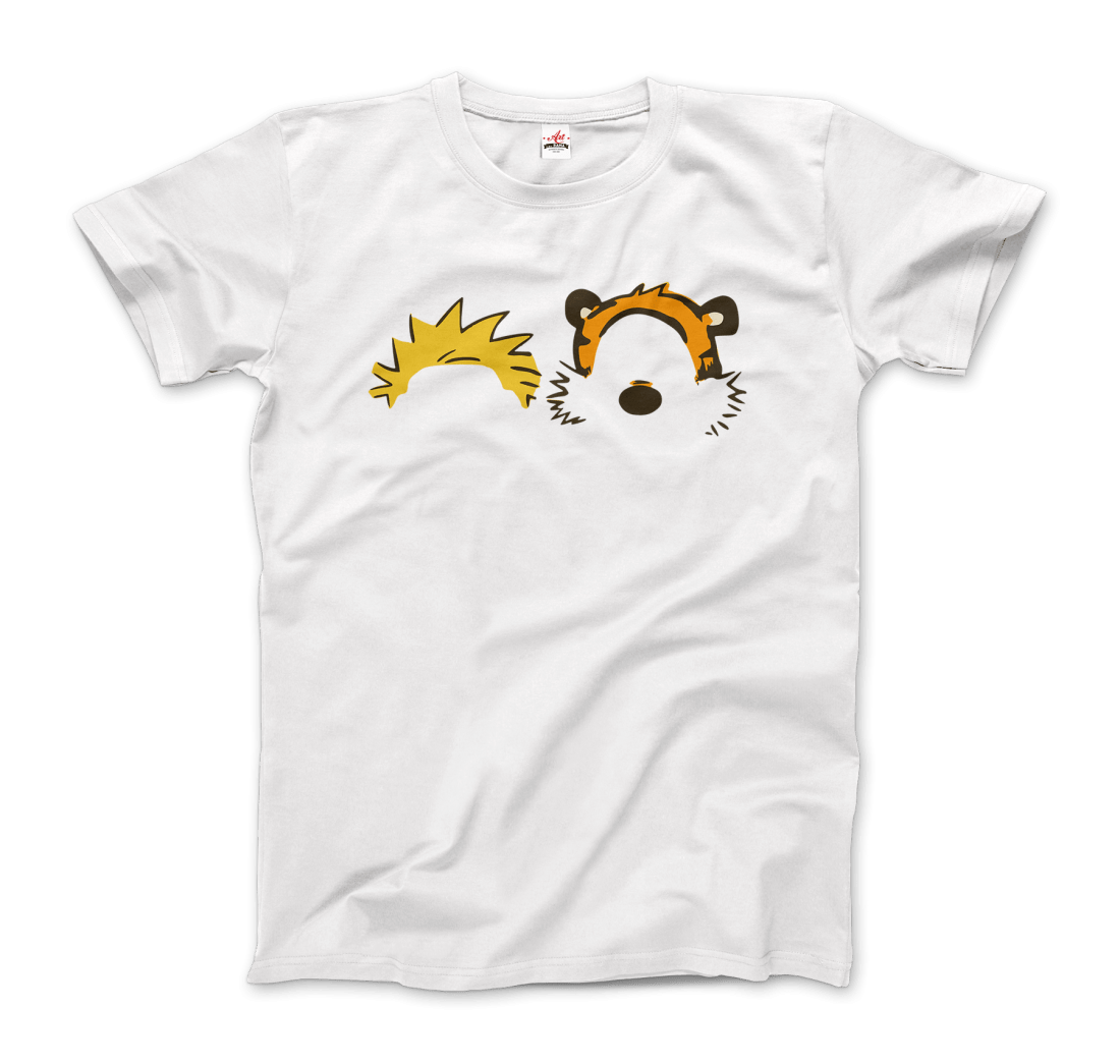 Calvin and Hobbes Faces Contour T-Shirt
