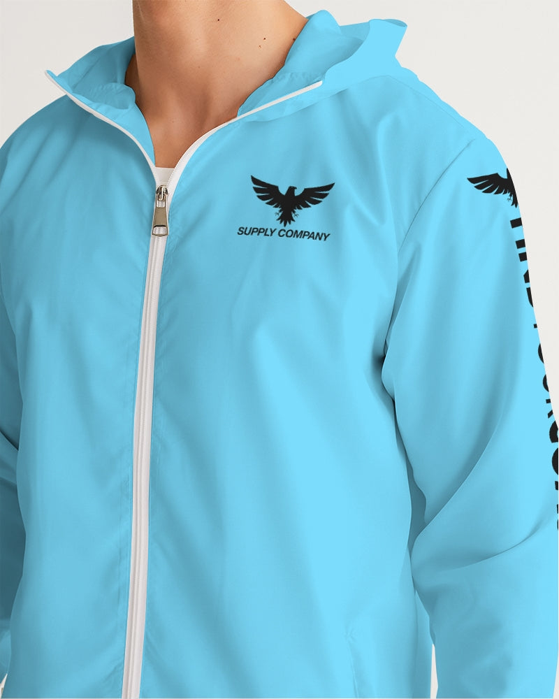 Men's FYC Water Resistant Lightweight Windbreaker