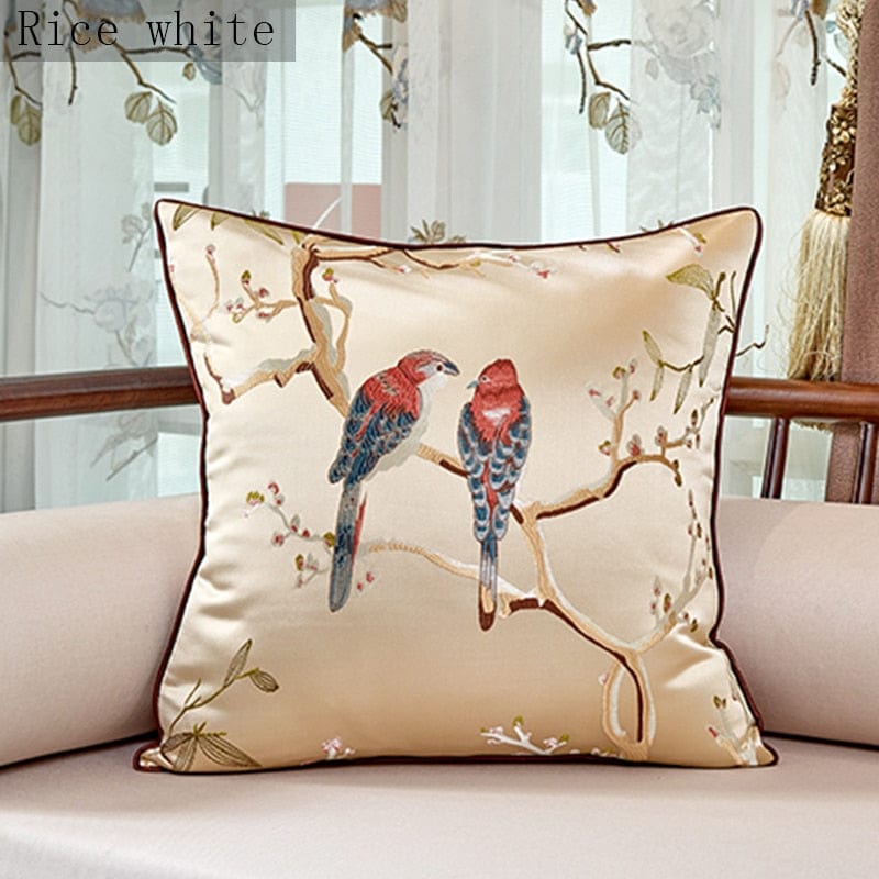 Chinese Embroidered Decorative Cushions