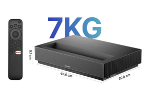 Cinema Edge UST 4K Laser Projector with Google TV, Dolby Audio & HDR