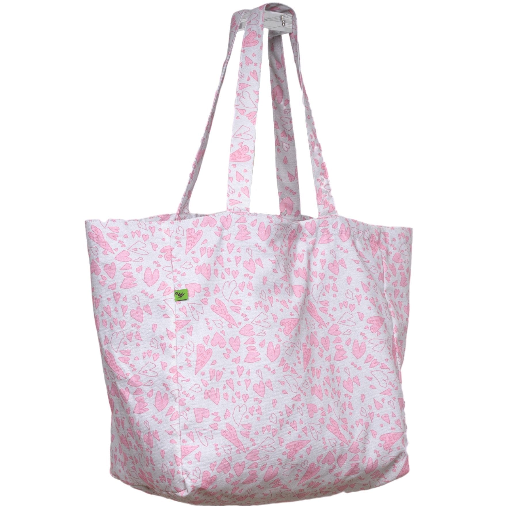 Cotton Tote Bag - Hearts