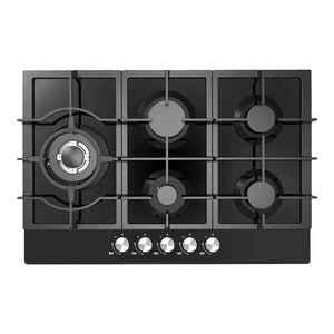 Daniela 70cm Gas on Glass Cooktop - DAN70GTG