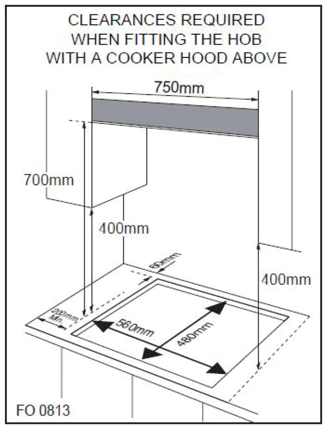 Daniela 70cm Gas on Glass Cooktop - DAN70GTG