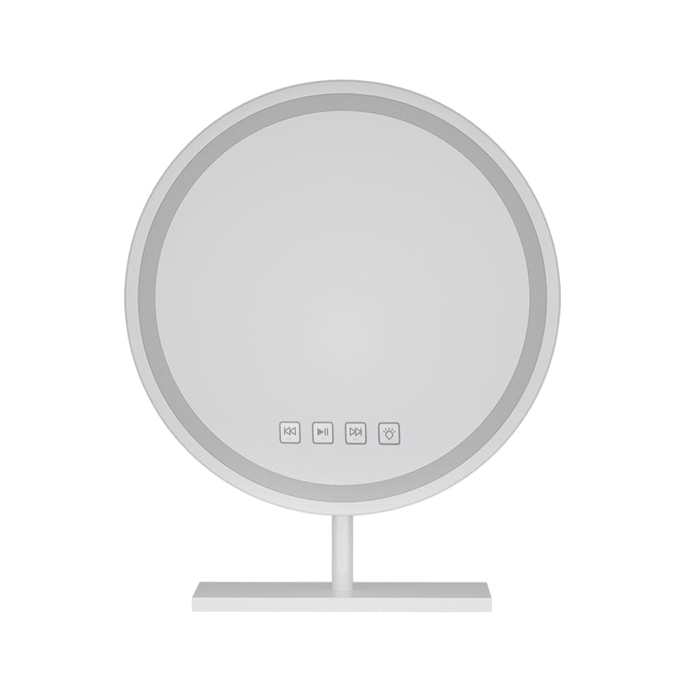 Embellir Makeup Mirror 40x40cm Hollywood Vanity with LED Light Tabletop Round