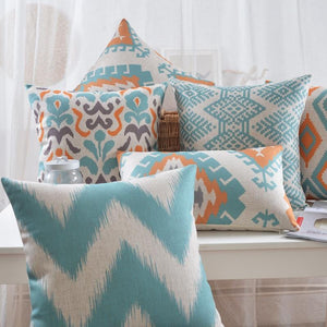 Geometric Nordic Cushion