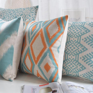 Geometric Nordic Cushion