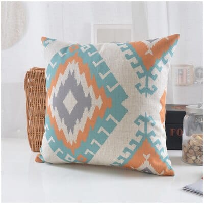 Geometric Nordic Cushion