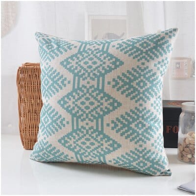 Geometric Nordic Cushion