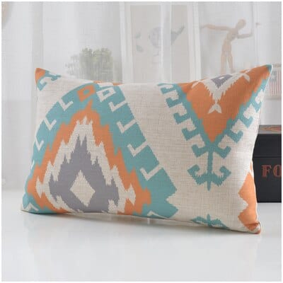 Geometric Nordic Cushion