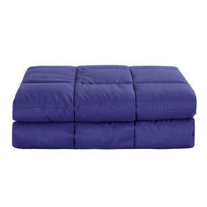 Giselle Bedding Weighted Blanket 6.8kg Kids Adults Heavy Gravity Relax Calm Blue