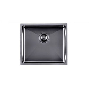 Gun Metal Grey Undermount Sink - Single Bowl 490 x 440