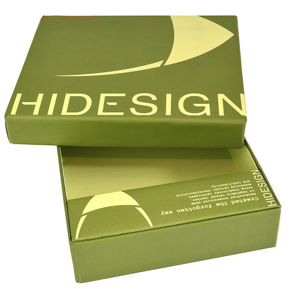 Hidesign Dylan Compact Trifold Leather Wallet With ID Window
