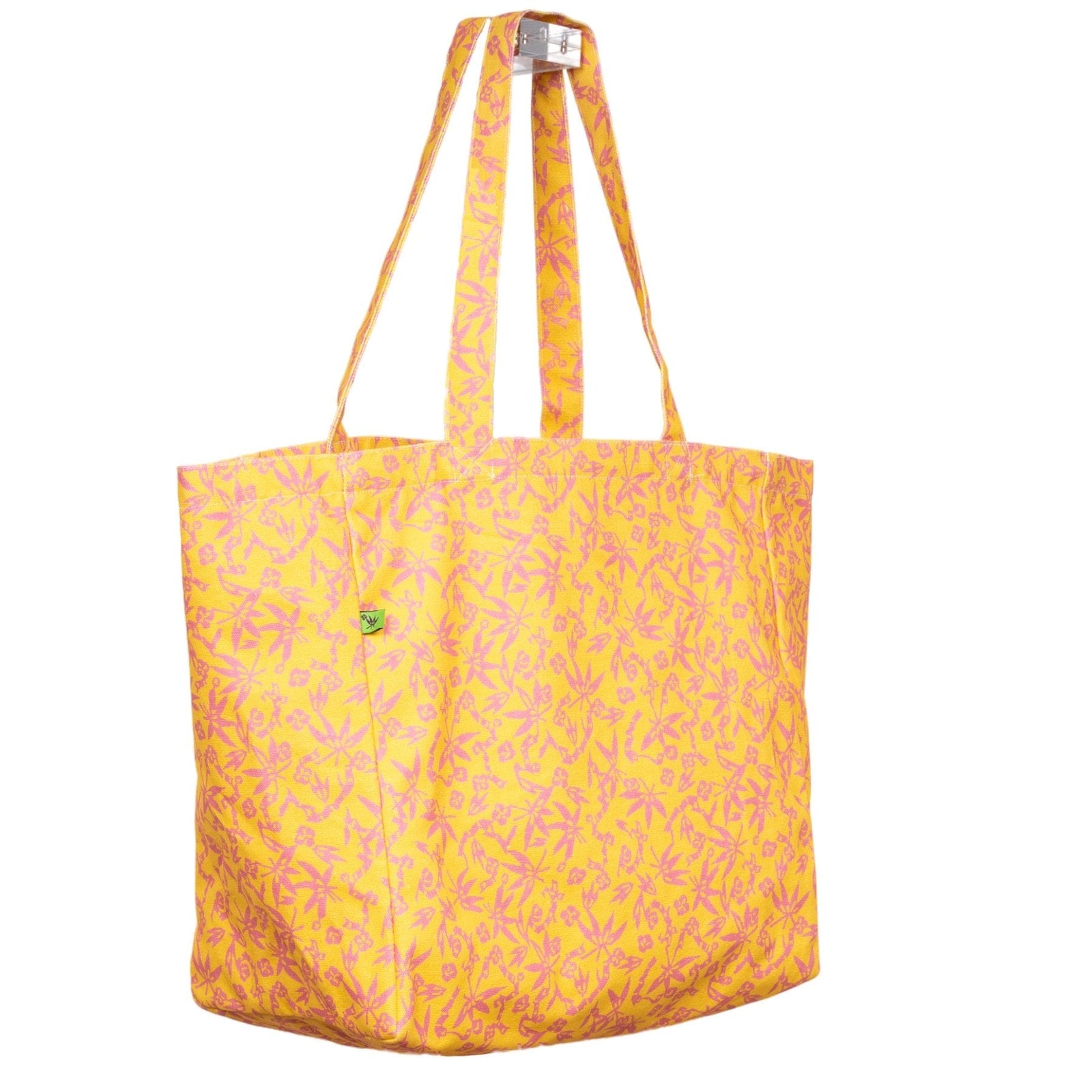 Lotus Keep-'Em-Separated Cotton Canvas Tote Bag