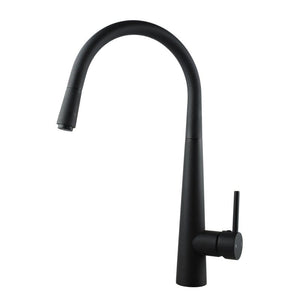 Matte Black Pull Out Kitchen Mixer Tap