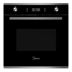 Midea - 60cm 9 Function Oven - Black