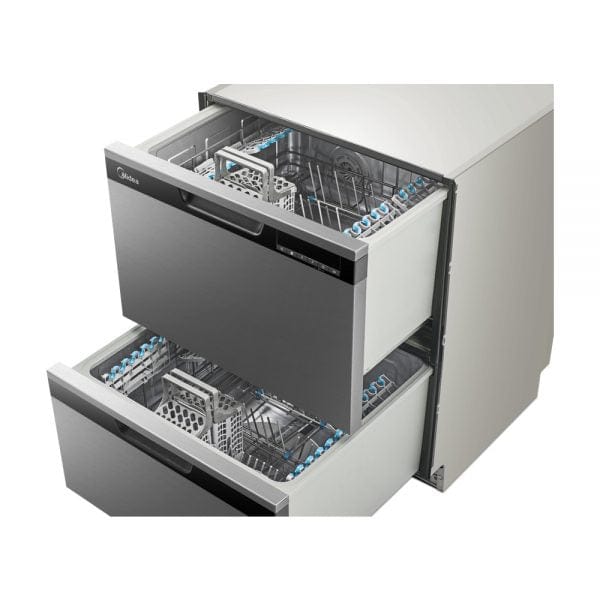 Midea - 60cm Double Drawer Dishwasher